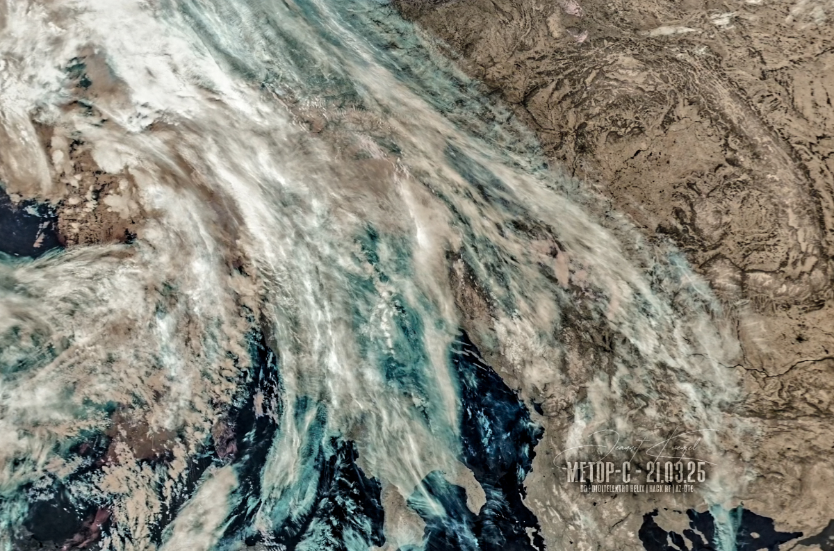 3.25 MetOpC avhrr 3 AVHRR 3b45 IR False Color D3